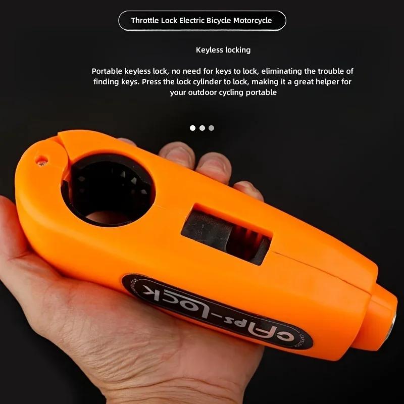 Heavy-Duty Anti-Theft Brake Lever Lock for Bikes, Scooters & Motorcycles - Durable ABS, Easy Carry Design, Brake Rotor Locks