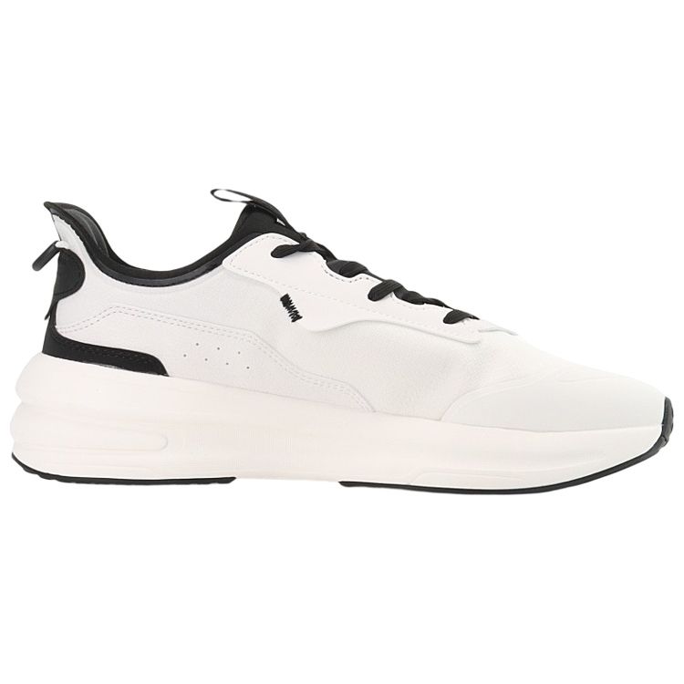 Anta C37 Series Leather Versatile Trendy Low-Top Sports Casual Shoes Men Sneakers White Black 912238037-11