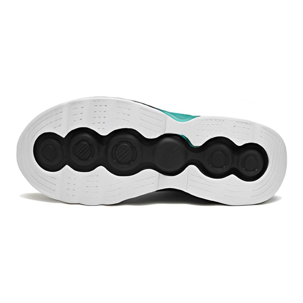 Anta Youth  Energy Ring 8.0 Cushioning Non-Slip Wear-Resistant Rebound Low-Top Running Shoes Kids Running Shoes Black Green 312245581-8
