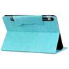 Para Capa Samsung Galaxy Tab S10 FE+ Fecho Fivela de Gato Couro Protetor Capa com Suporte