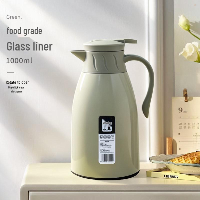 

Large Capacity Thermos Flask for Home or Office - Inner Liner Water Bottle Perfect for Hot Water