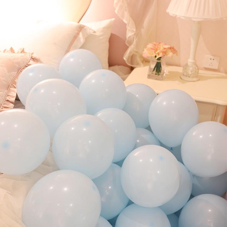 "Non-toxic Macaron Color Balloons - Multiple Colors for Event Decoration"