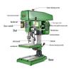 Jiangri High-Power Multi-Functional Heavy-Duty Precision Bench Drill & Tapping Machine