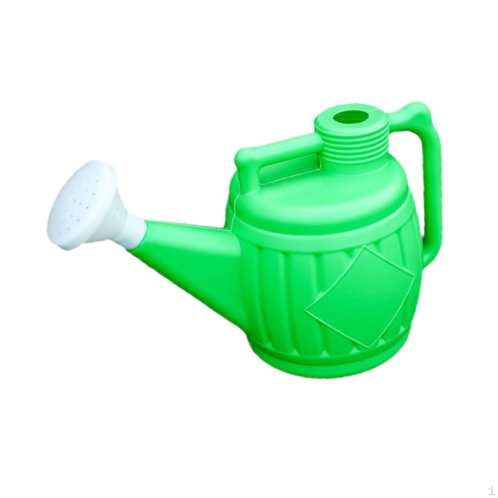 Садовая лейка со сменной насадкой-дождевателем для ухода за цветами и овощами 4L