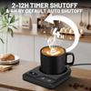 Mug Warmer,Coffee Mug Warmer with 3 Adjustable Temperature Settings,Coffee Warmer with 2-12H Auto Shutoff Functions,Easy to Clean Mug Heater for