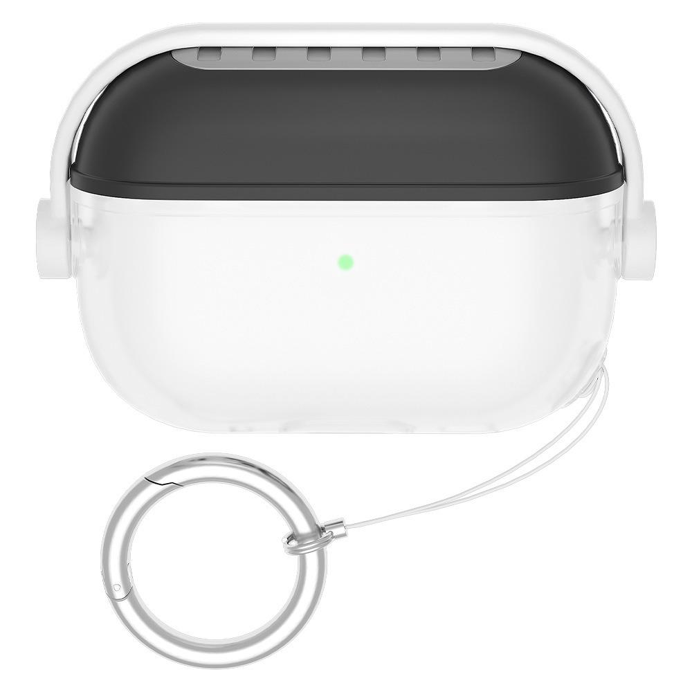 with Hook Headphones Box Cover Silicone Protective Shell for AirPods Pro 3 Accessories