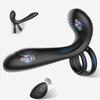Couple Vibrator with Dual Penis Ring 3 In 1 Vibrating Cock Ring  Adult Sex Toy with Remote Control for Men Women