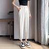 Pants Women's Summer Thin Section Small Casual Nine-point Harem Pants Elastic Waist Pants Cigarette Pants