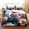 3D Classroom of the Elite Bedding Set Printed Bed Set With Pillowcase Bed Duvet Cover Soft Single Double Queen Super King Size