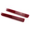 1 Pair Car Rear Bumper Reflector Red Lens Warning Strip For Land Rover Discovery 3 Discovery 4 Range Rover Sport