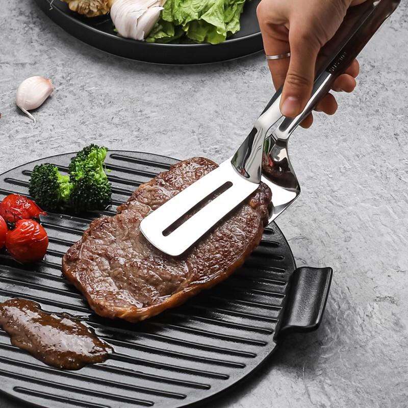 304 Stainless Steel Anti-scald Food Tongs