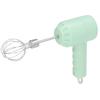 Electric Cordless Hand Mixer Small Household 3 Speed Changing Whisk for Kitchen Baking Green