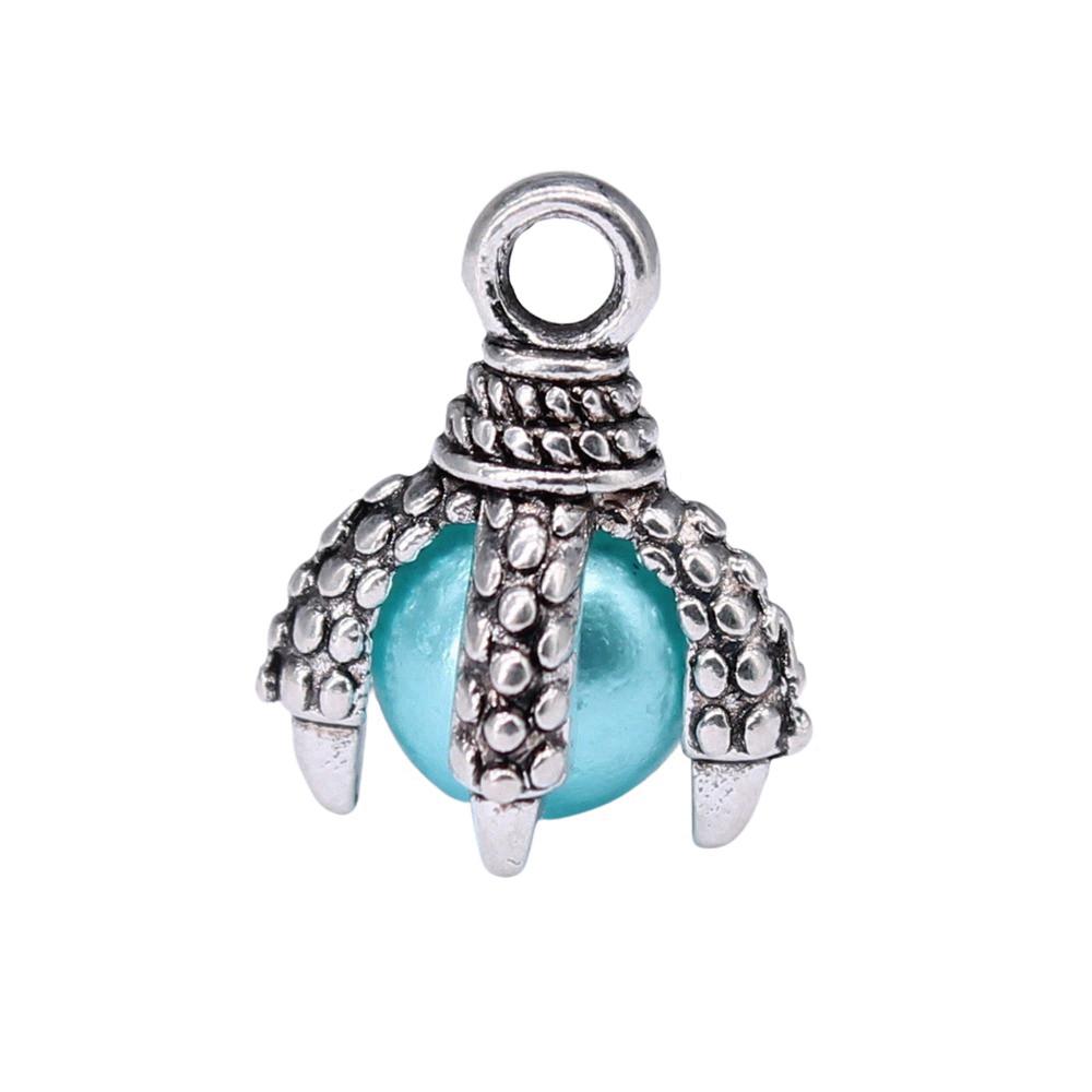 Enamel Charms Multi Color Pearl Pendants For Popular Jewelry Making
