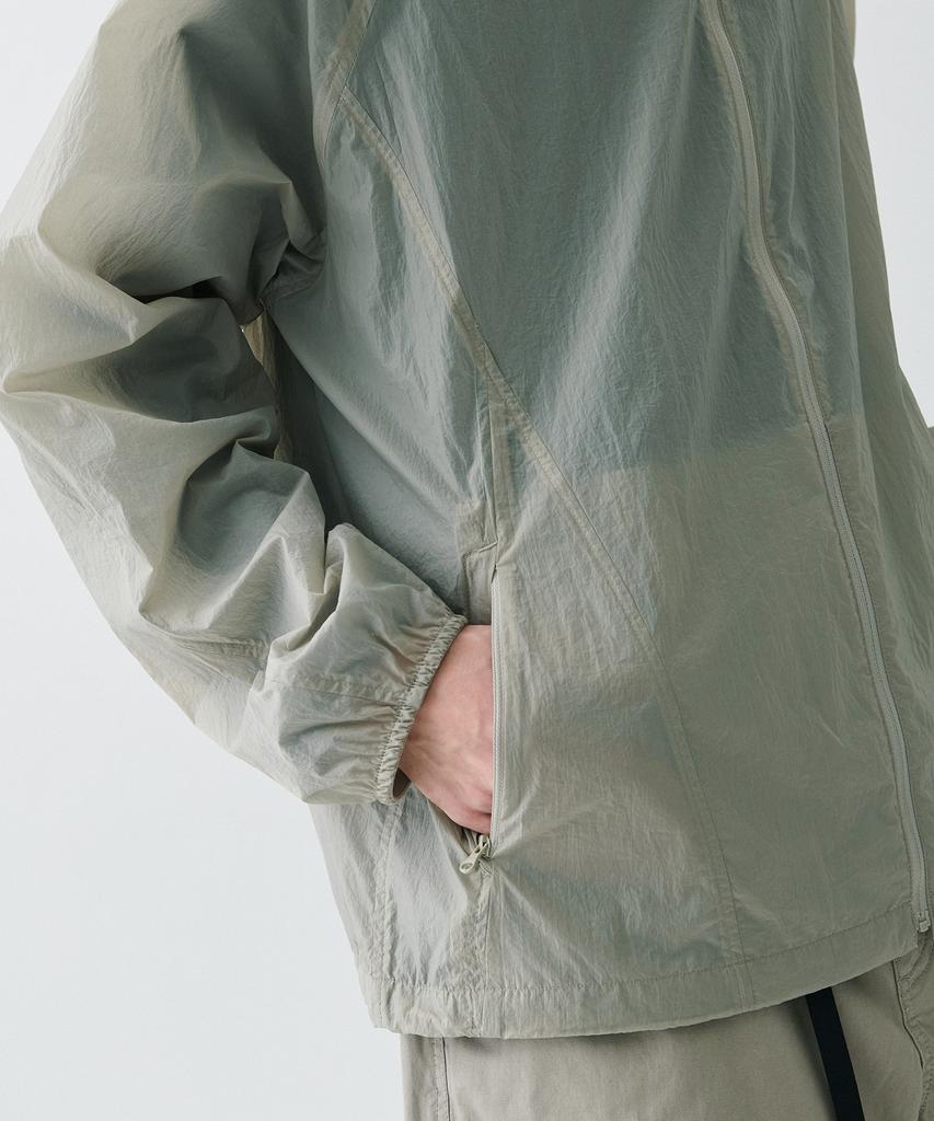 Musinsa Standard [City Leisure] Sheer Windbreaker Jacket [Grayish Beige]