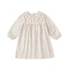 Dudu Family 100% Cotton Floral Girls' Dress