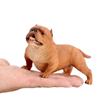 Ornaments Simulation Bulldog Animal Model Pitbull Figurine Bulldog Model  Home Decoration