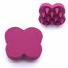 Silicone Head Massage Comb Butterfly Shampoo Brush Massage Comb Hair Scrubber  Household Use