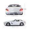 RASTAR 1:14 Mercedes-Benz SLS AMG RC-Auto, 2,4 GHz Weiß mit manuell zu öffnenden Türen, für Kinder