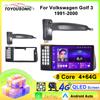 TOYOUSONIC Car Radio GPS for Volkswagen Golf 3 1991-2000 2 Din Car Stereo Receiver Player Multimedia Player Wireless CarPlay Android Auto