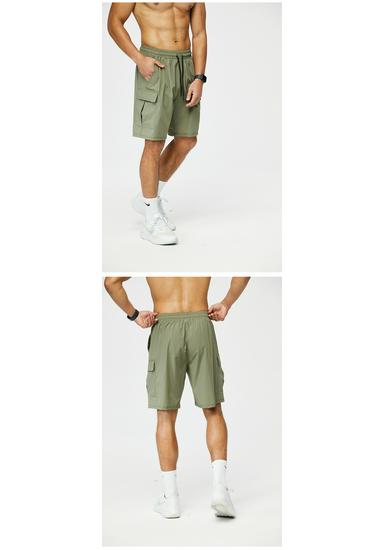 Men's Summer Quick-Dry Casual Sports Shorts - Lightweight, Loose-Fit for Running & Fitness