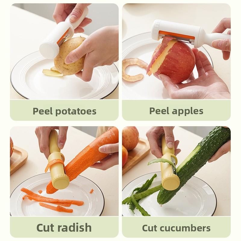 Creative Multifunctional Peeler All-in-One Fruit and Vegetable Slicer for Kitchen Use
