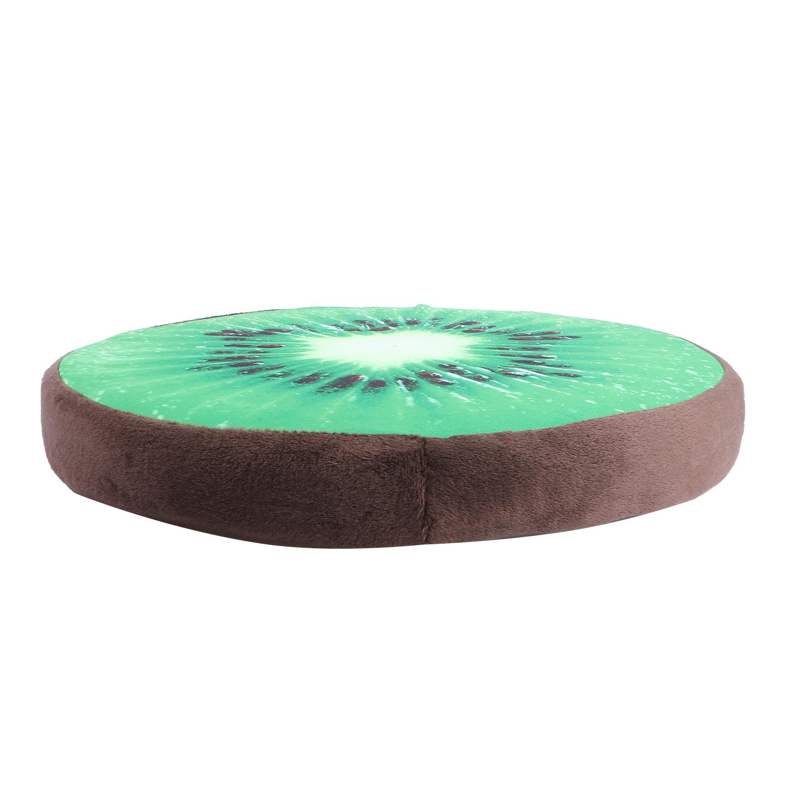 

Watermelon Seat Cushion 3D Fruit Print Round Floor Pillow For Home Sofa Office Decorative Cushion Throw Pillows