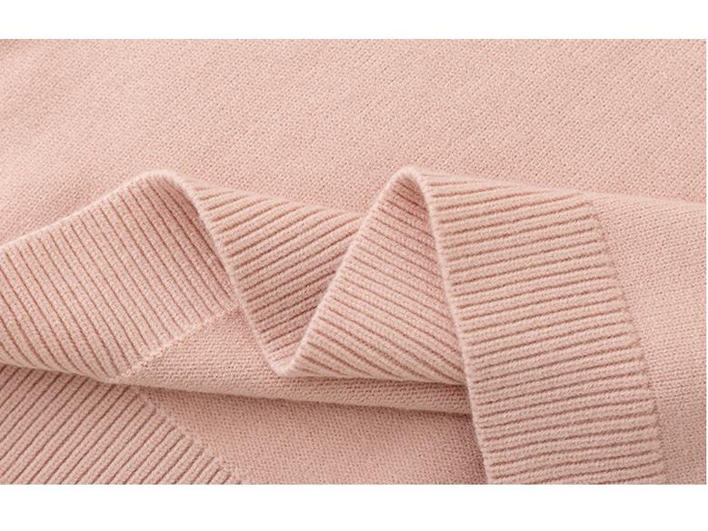 Plus Size Women's Winter Doll Collar Sweater - Age-Reducing Casual Knitwear, 2025