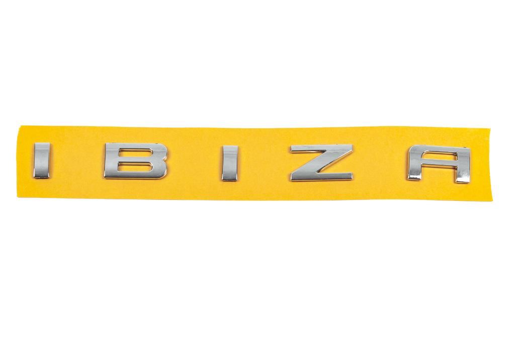 

Надпись Ibiza 6L6853687A (275мм на 25мм) для Seat Ibiza 2002-2009 гг