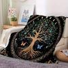 Blanket Tree Of Life Printed Blanket Soft Four Seasons Sofa Blanket