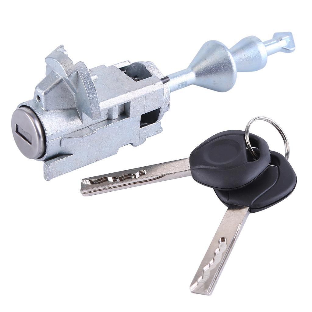 Door Lock Cylinder Left Front with Key Compatible for 2004-2012 3 Series E90 E91 51217162427