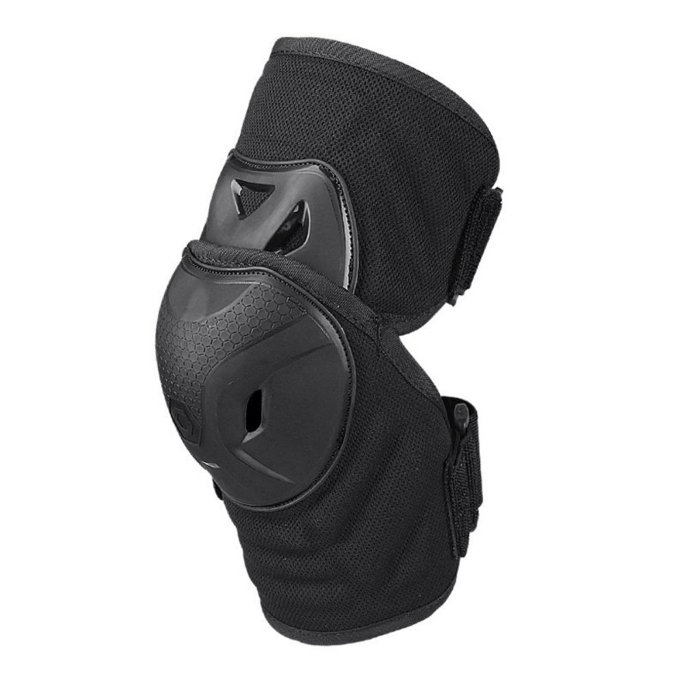 Защитные мотоциклетные наколенники, противоударные, с эластичной лентой, защитная накладка, защита колена и голени мотоциклиста, регулируемые, ударопрочные