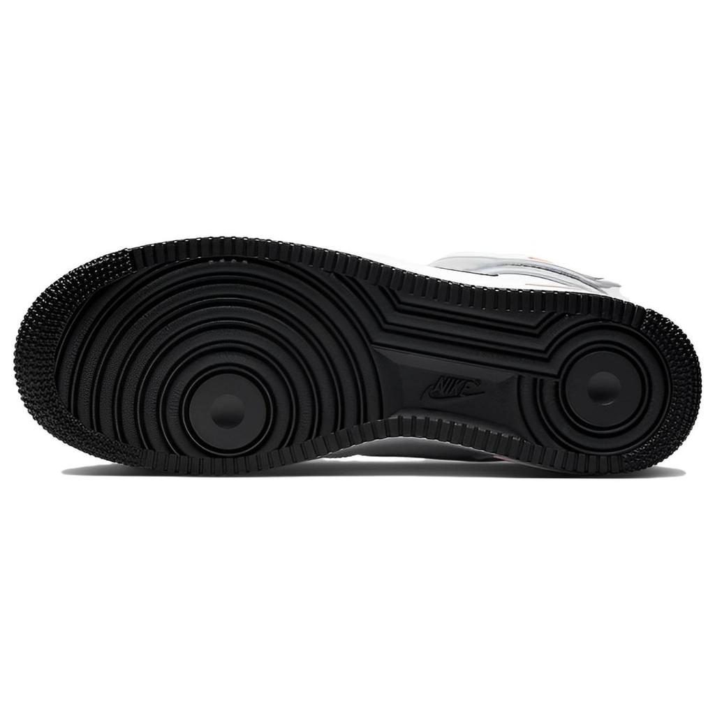 Nike Air Force 1 High Electric Men Sneakers White Black Bright-Crimson FD0730-100