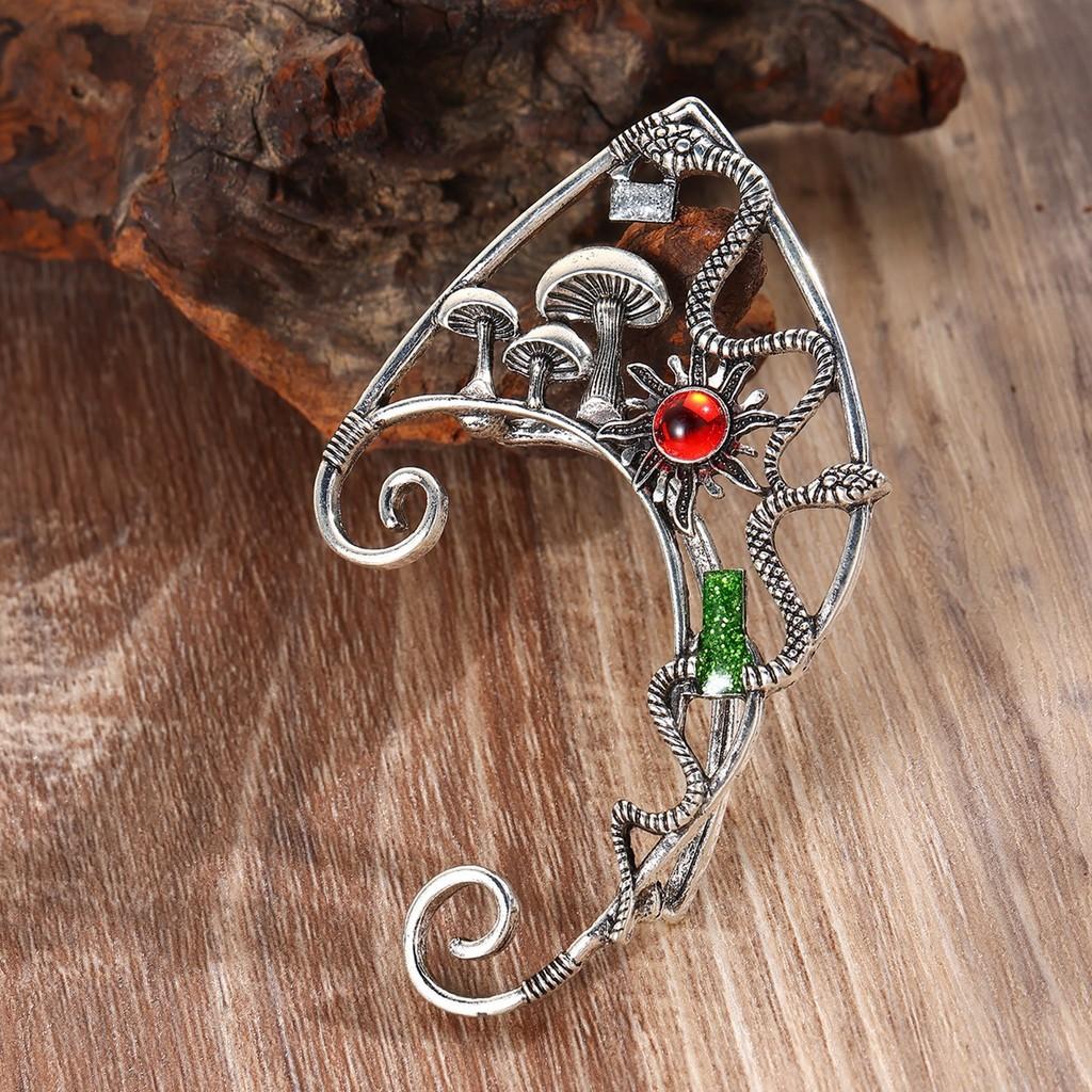 Snake Cuff Vintage Earrings For Women With Alloy Material And Animal Pattern For Daily Use