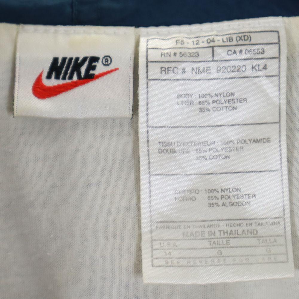 NIKE 90s White Tag Old Nylon jacket 14 Navy x Ivory Men's Used
