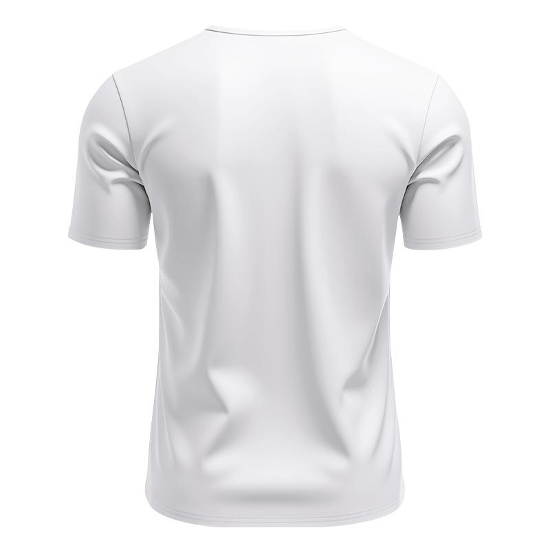 Men's V-Neck Quick-Dry Short Sleeve T-Shirt.