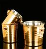 Gold Golden Thick Tiger Head Stainless Steel Ice Punch Bucket Wine Beer Cooler Champagne Cooler Party KTV Double Ear Ice Bucket