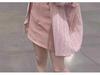 Women's Pink Striped Cardigan: 2026 Spring Sun Protection Shirt with Stylish Design and Relaxed Fit.