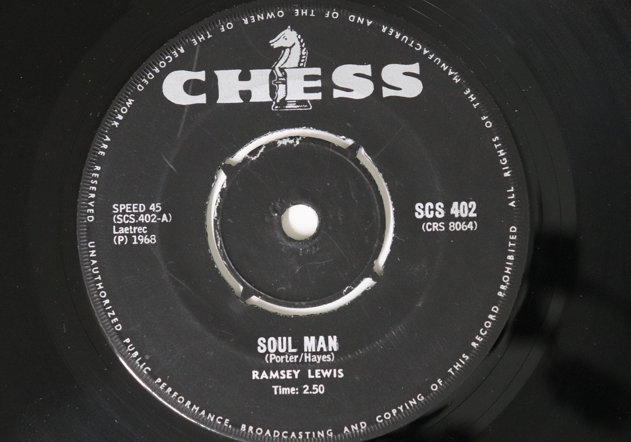 

7inch Record RAMSEY LEWIS Soul Man Struttin Lightly SCS402 CHESS 1968 UK Jazz Used