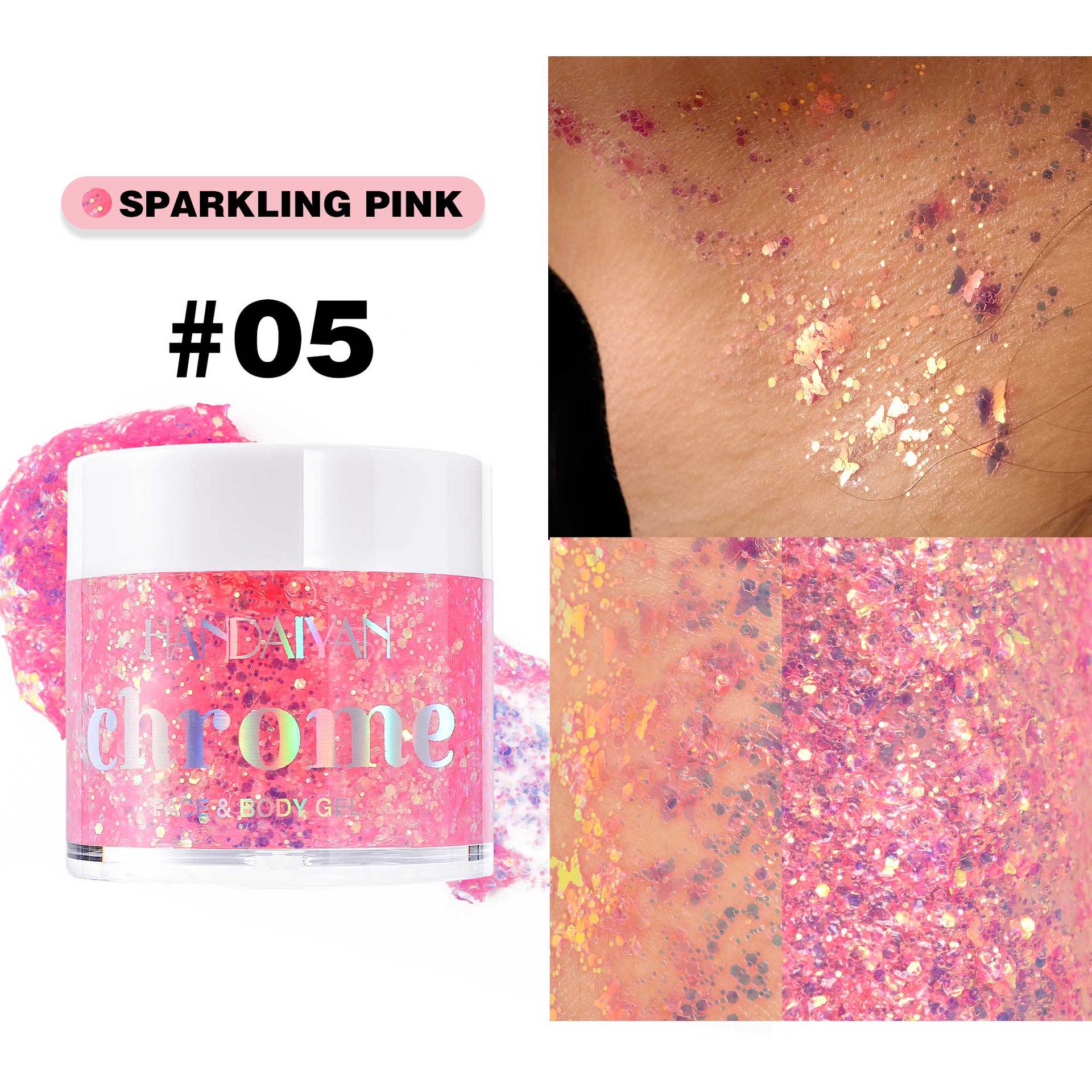 

Блестящий гель для тела Mermaid Густой тонкий блестящий гель для волос на лице Тела для музыкального фестиваля концерта рождественской вечеринки Аксессуары