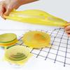 6pcs Food Silicone Cover Cap Universal Silicone Lids Cookware Bowl Reusable Stretch Lids Pot Lids Kitchen Accessories
