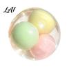 Sensory Fidget Toys Layered Crunchy Squeeze Relief Toy Stress Ball Rainbow for Desk Soft Rubber Portable Reliever Ball Adults Kids