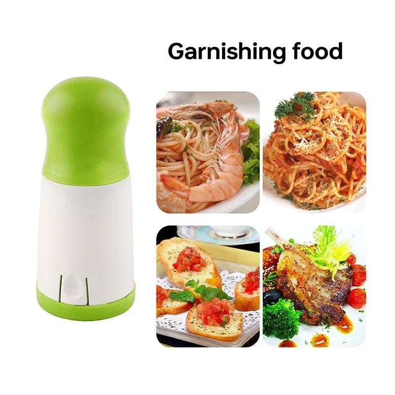 2025 New Manual Vegetable Grinder Stainless Steel Pepper Grinder Parsley Chopper Kitchen Utensils