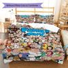 Family Guy Pattern Bedding,Quilt Set Quilt Cover Pillowcase Home Birthday Gift (1 * duvet cover + 2 * pillowcase, without core)
