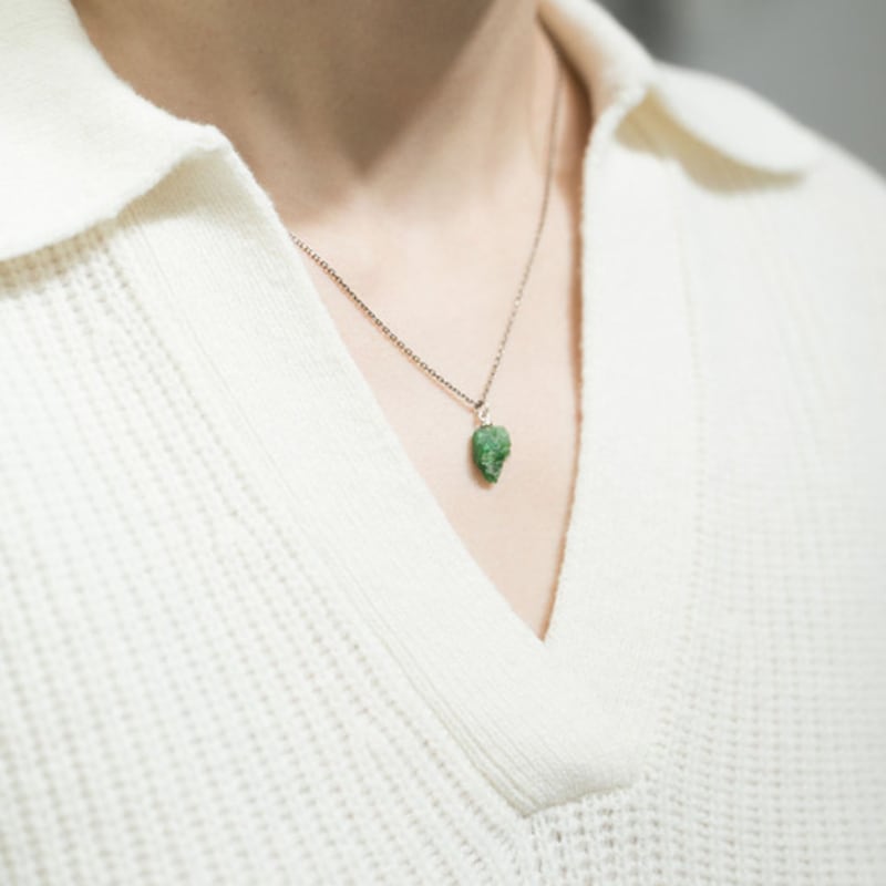 

HARANG HR 303N_Diopside Necklace 45cm