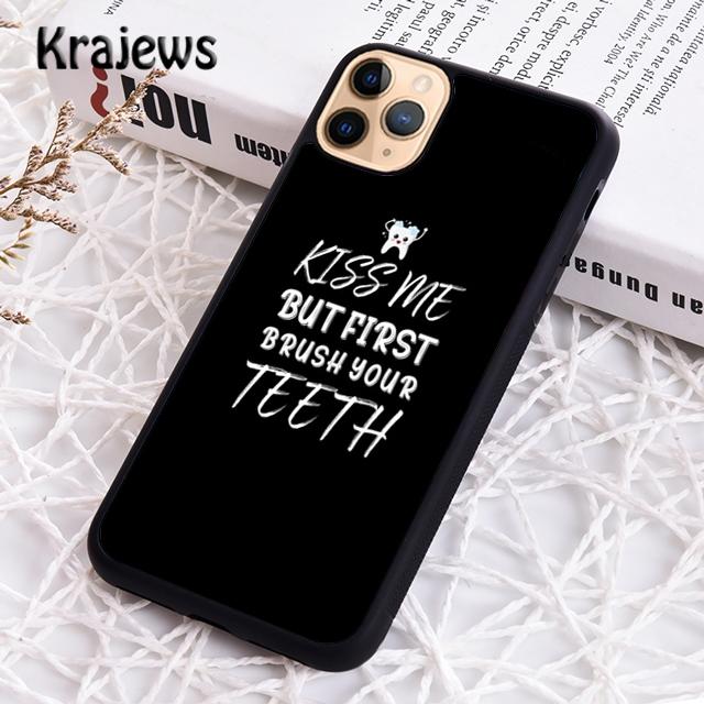 Krajews Dental Definitions Tooth Soft Phone Case Cover For iPhone 14 SE 6s 7 8 Plus XR XS 11 12 13 Pro Max Samsung S21 S22ultra