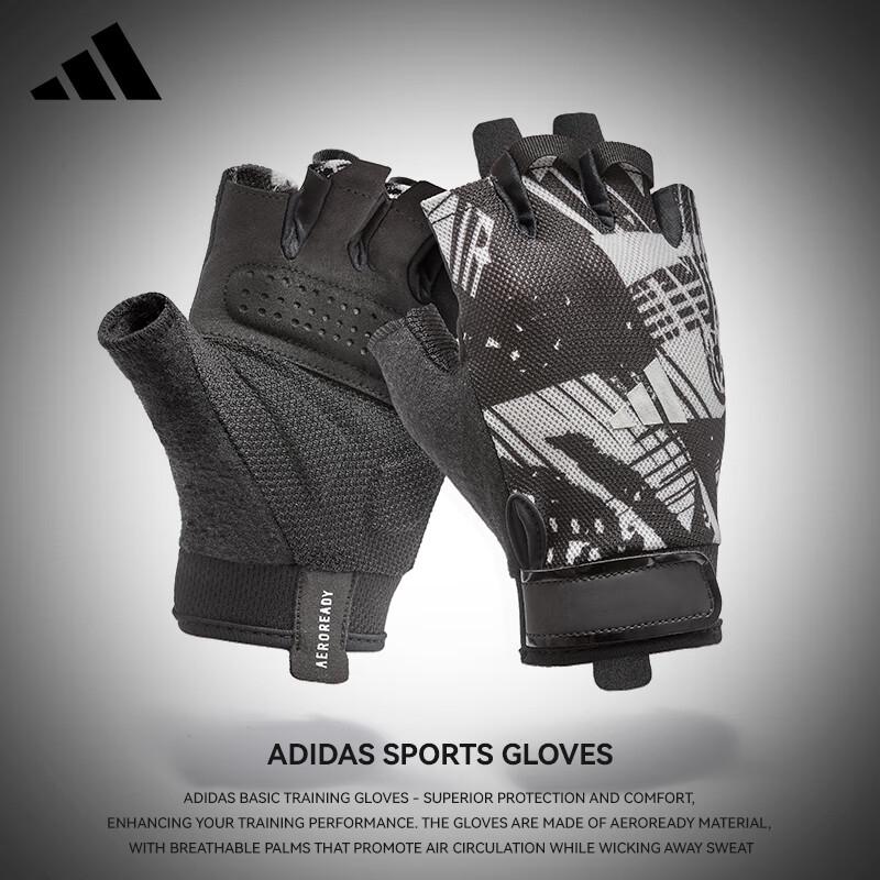 Adidas Men s Half-Finger Fitness Gloves L