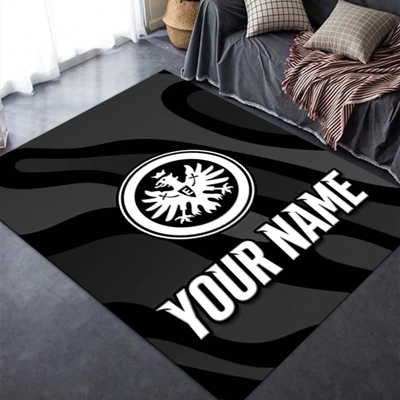 Custom Name Eintracht Frankfurt Carpet Rug for Living Room Bedroom Home Sofa Decoration,Kids Play Non-slip Floor Mat
