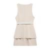 TAOP&ZA Spring/Summer Elegant Women's Short Dress with Belt