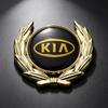 Car Fender Side Emblem Sticker Window Rear Trunk 3D Metal Badge for KIA K3 RIO Sportage Sorento Optima Oprius K5 Forte Ceed Soul Xwgln00