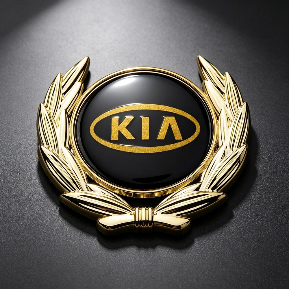 Car Fender Side Emblem Sticker Window Rear Trunk 3D Metal Badge for KIA K3 RIO Sportage Sorento Optima Oprius K5 Forte Ceed Soul Xwgln00